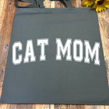 Cat Mom Tote Bag