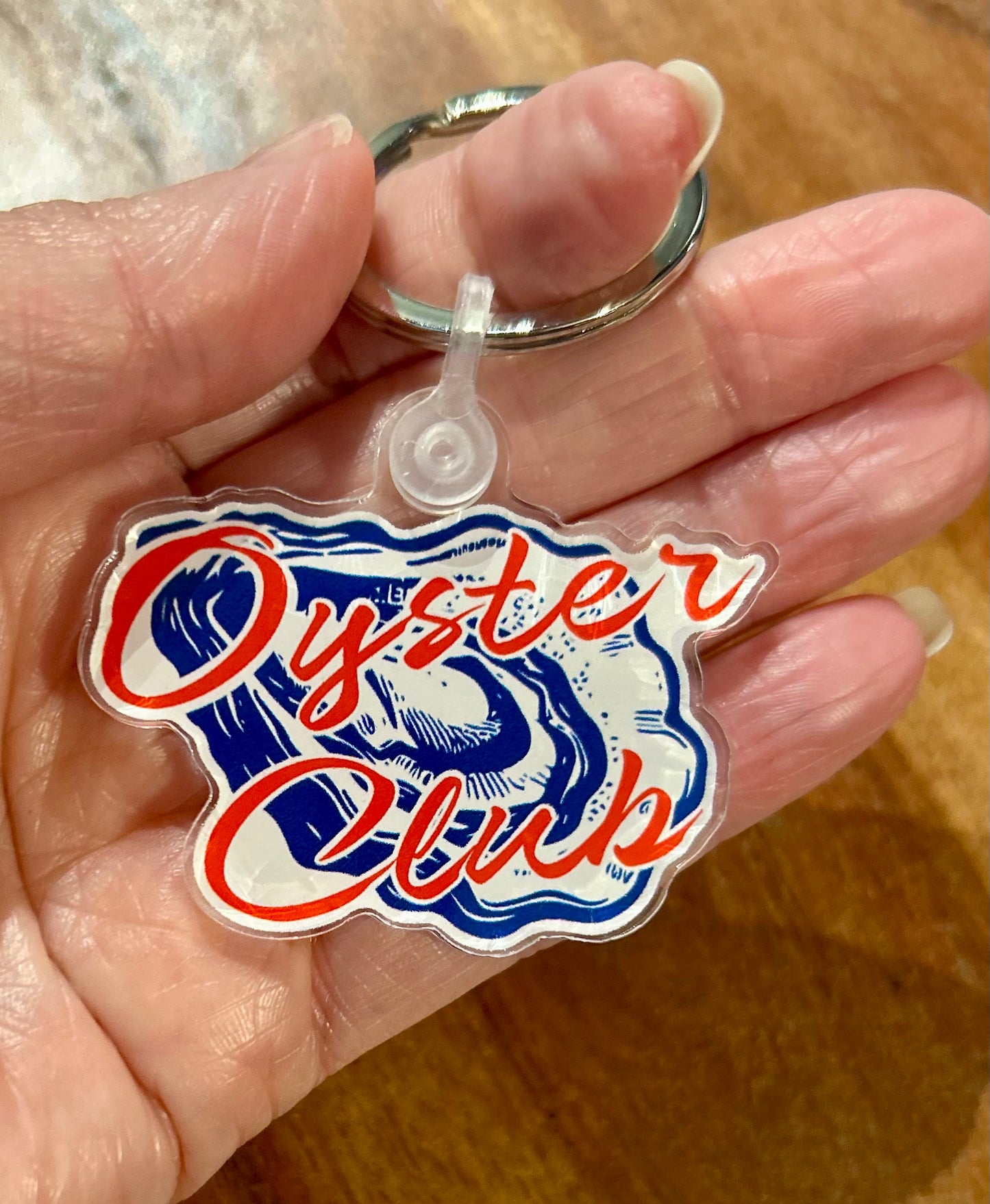 Oyster Club keychain