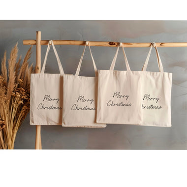 Merry Christmas - small tote bag