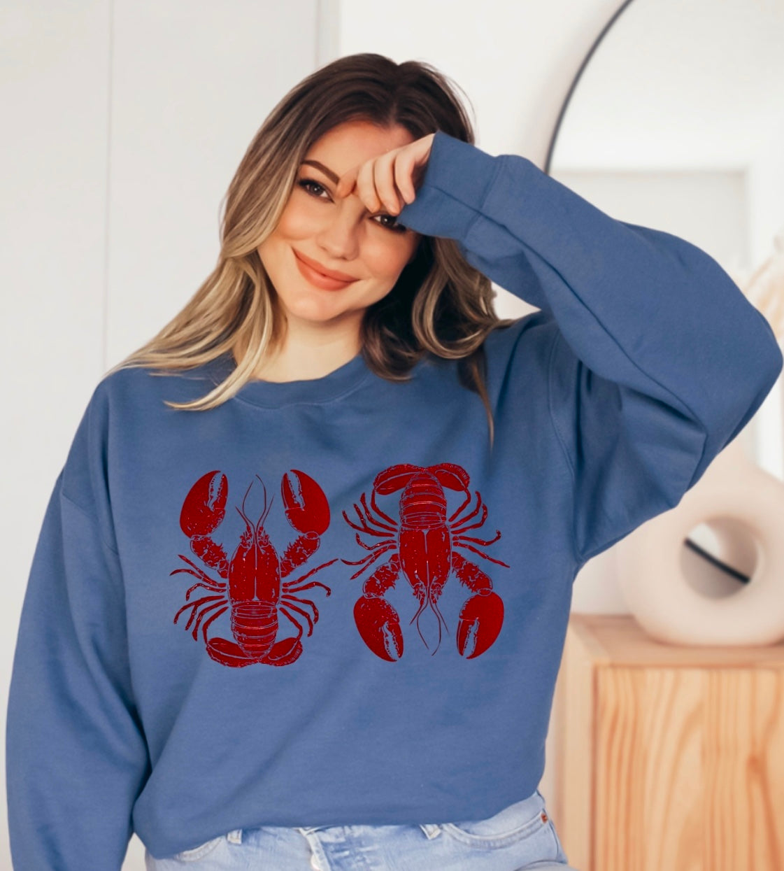 Lobsters sweatshirt