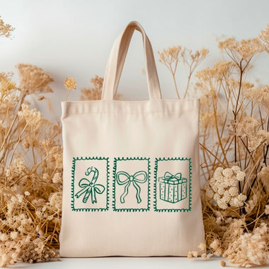 Christmas gifts tote bag