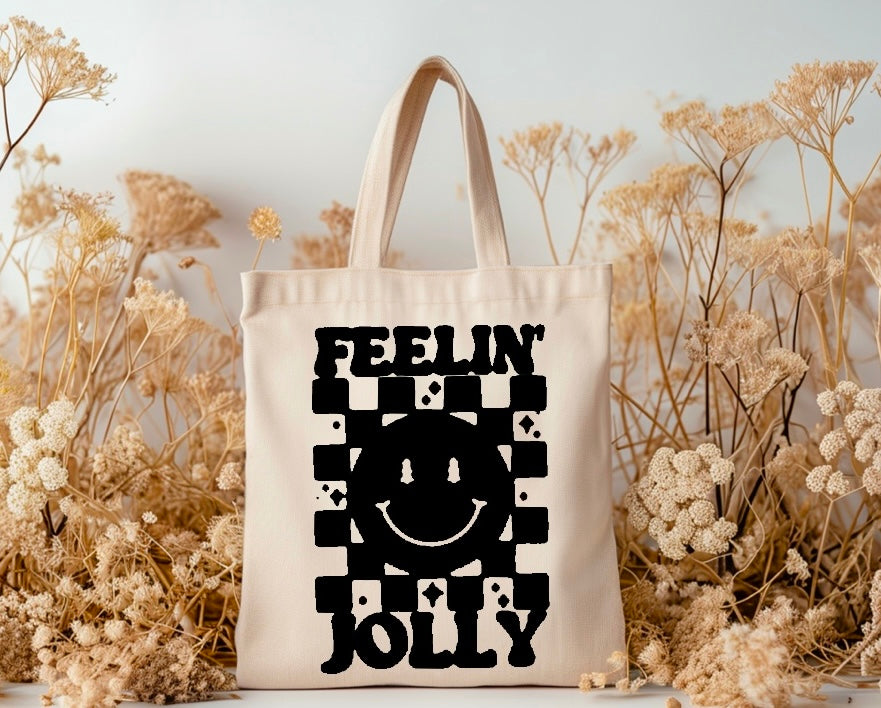 Feelin’ Jolly tote bag