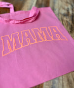 Mama (puff print) tote bag