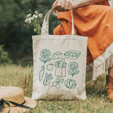 Market tote bag