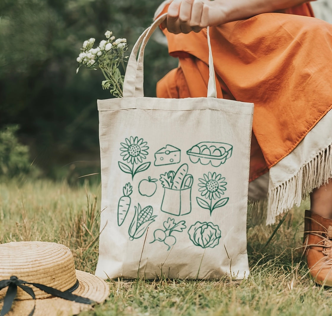 Market tote bag