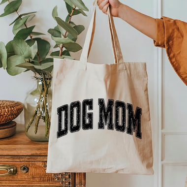 Dog Mom tote bag