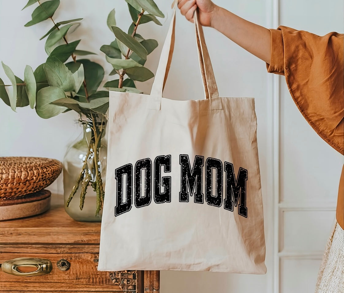Dog Mom tote bag