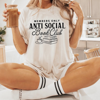 Members only Antisocial Book Club