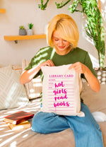 Hot girls read books tote bag
