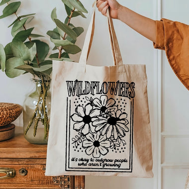 Wildflowers tote bag