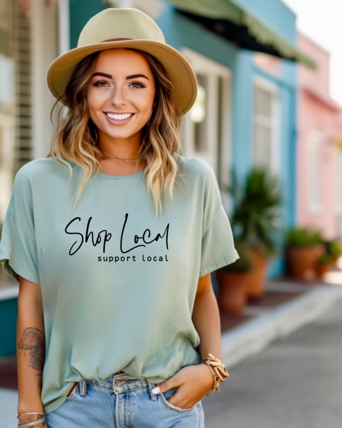 Shop local t-shirt