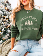 Farm Fresh Christmas Trees • cream