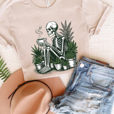 Coffee & plants skeleton