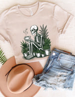 Coffee & plants skeleton