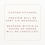 Lobster sticker • Custom set of 10