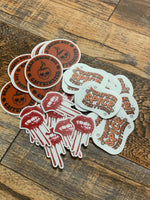 Clear Mini Sticker 3 Pack