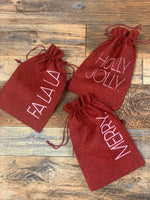 Red Holiday Bags