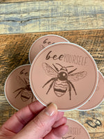 Bee Yourself sticker