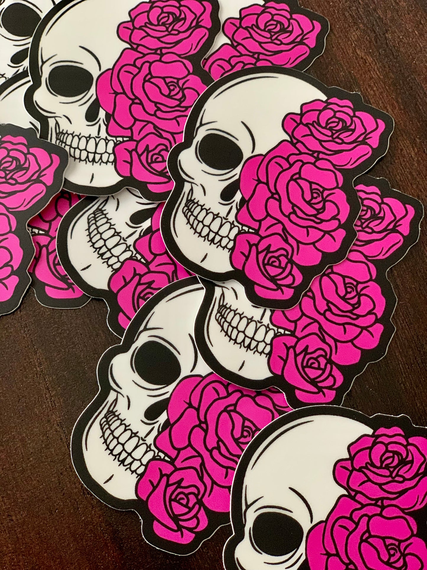 A|R Skull Pink Sticker