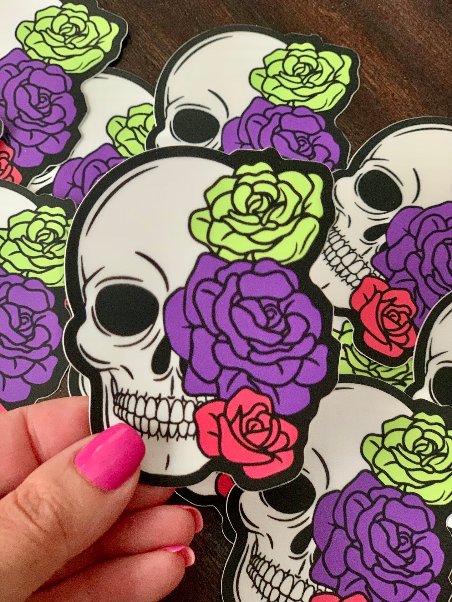 A|R Skull Candy Sticker