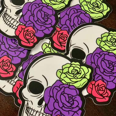 A|R Skull Candy Sticker