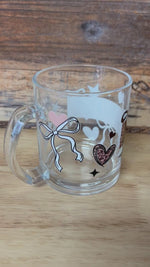 Wild Mama Glass coffee mug