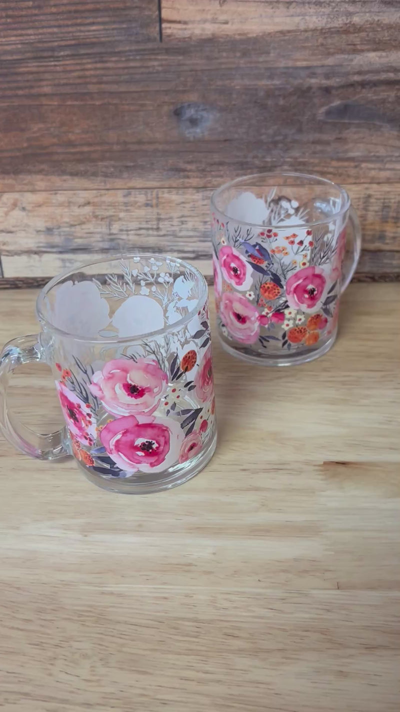 Floral mug