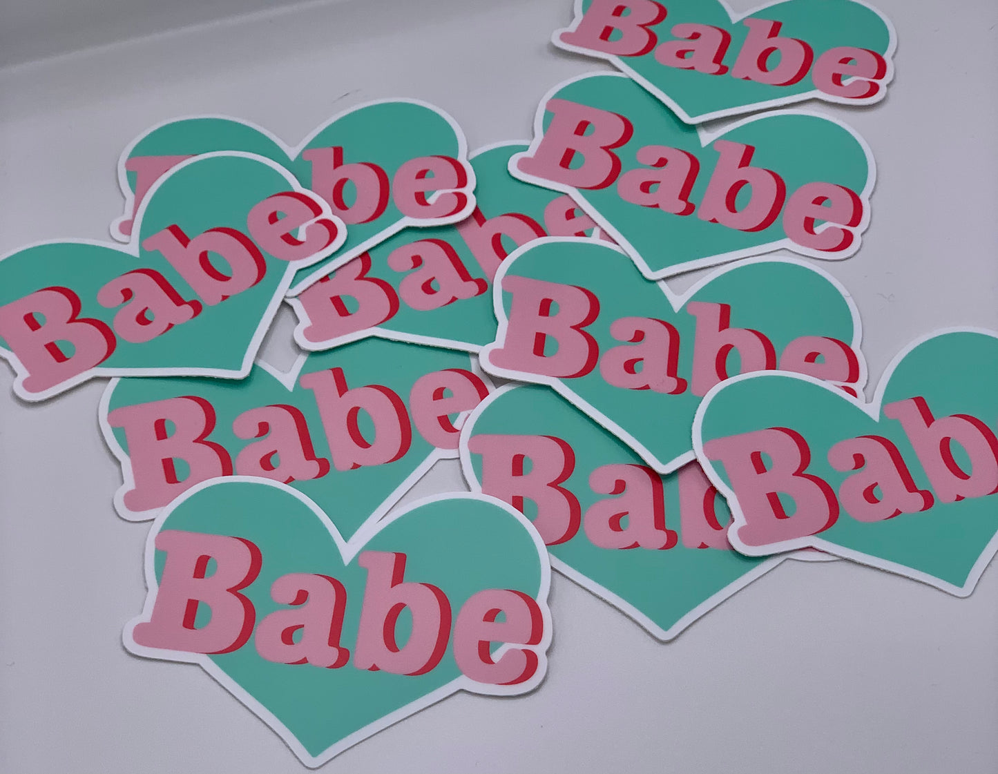 Retro Babe Sticker