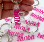 Cat Mom Keychain