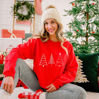 Christmas Trees transfer