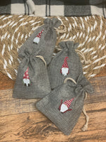 Set of 4 Gnome Gift Bags