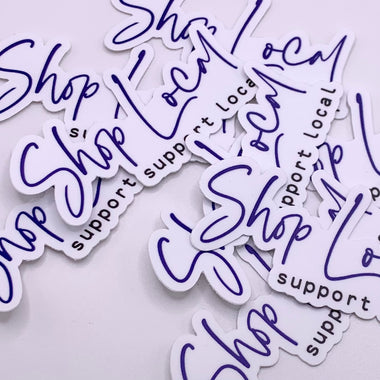 Shop Local Sticker