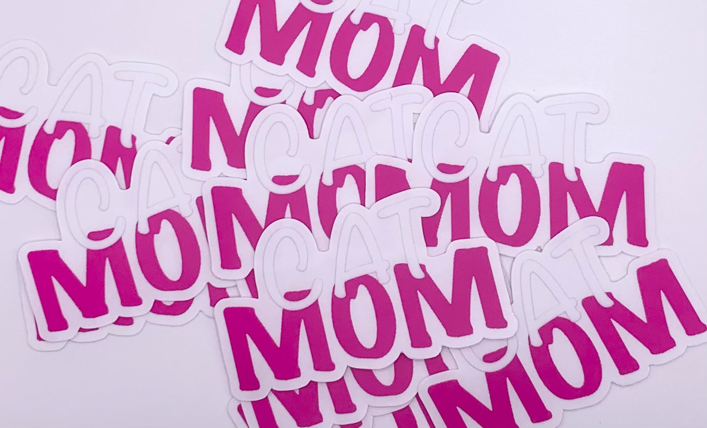 Cat Mom Sticker