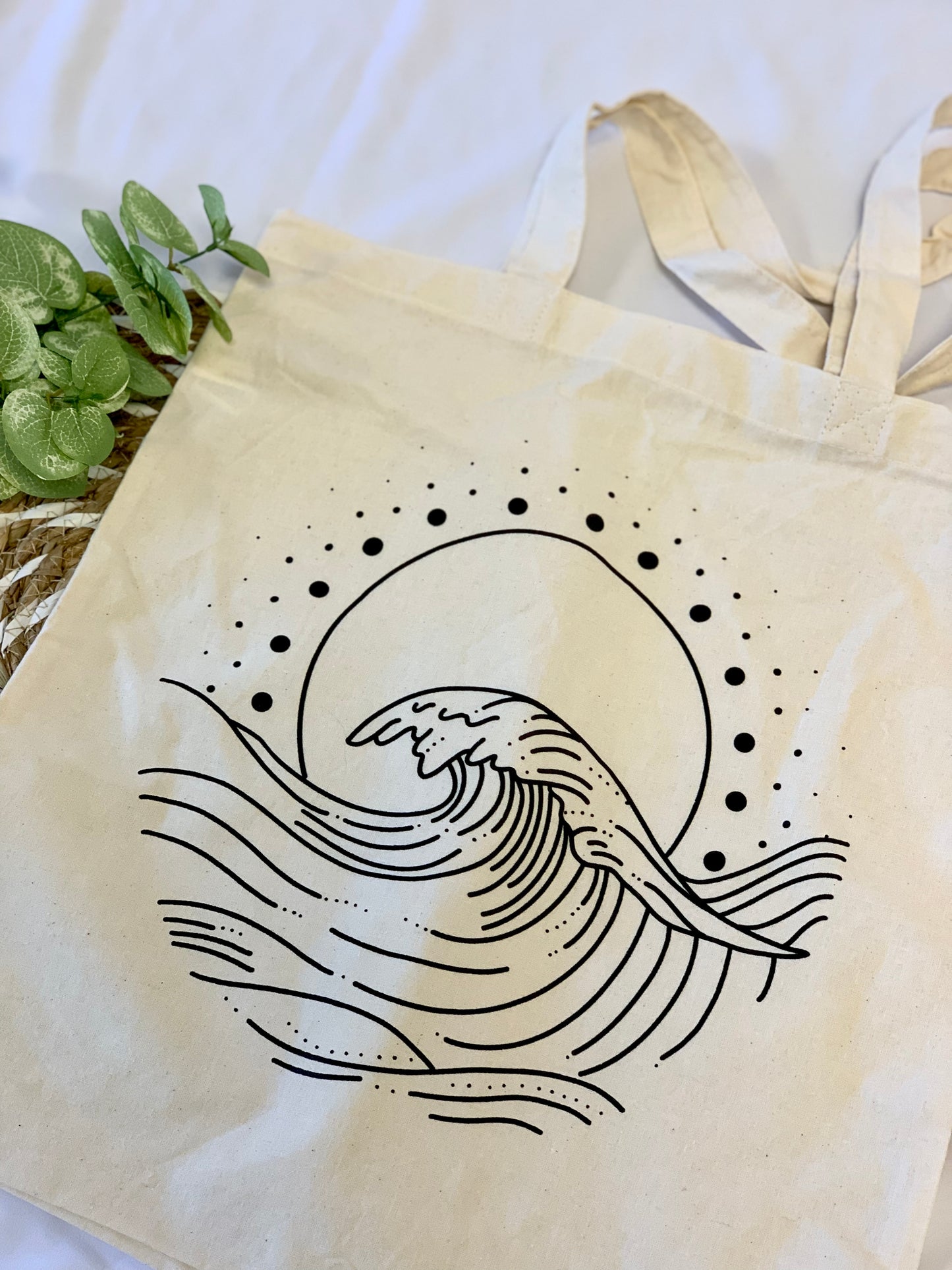 Beach Waves Tote Bag