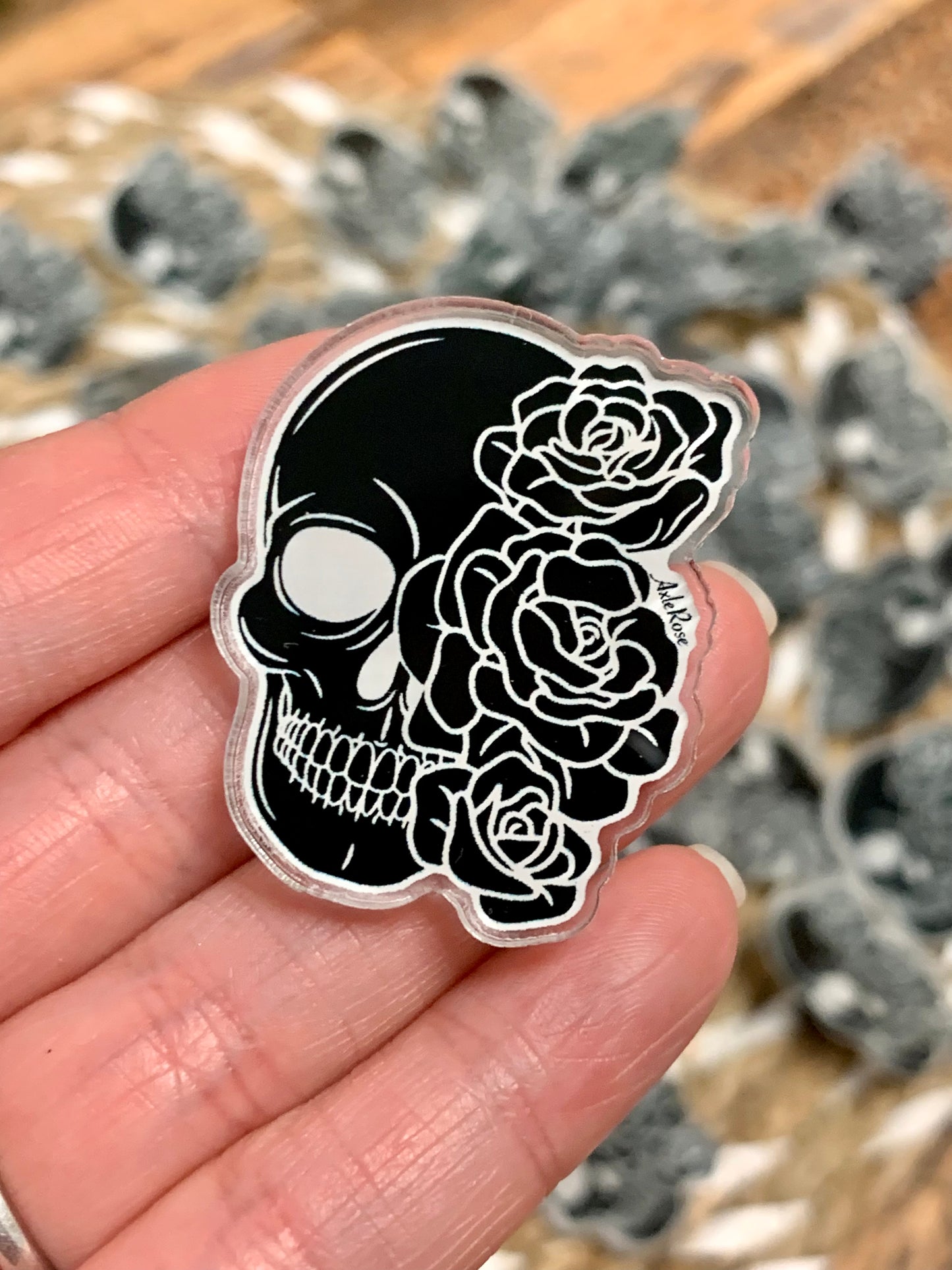 A|R Skull Pin