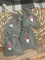 Set of 4 Gnome Gift Bags