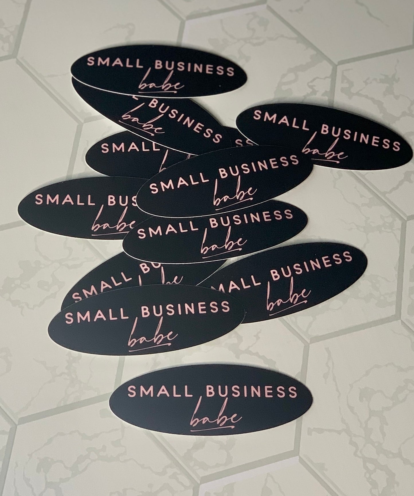 Small Business Babe Sticker