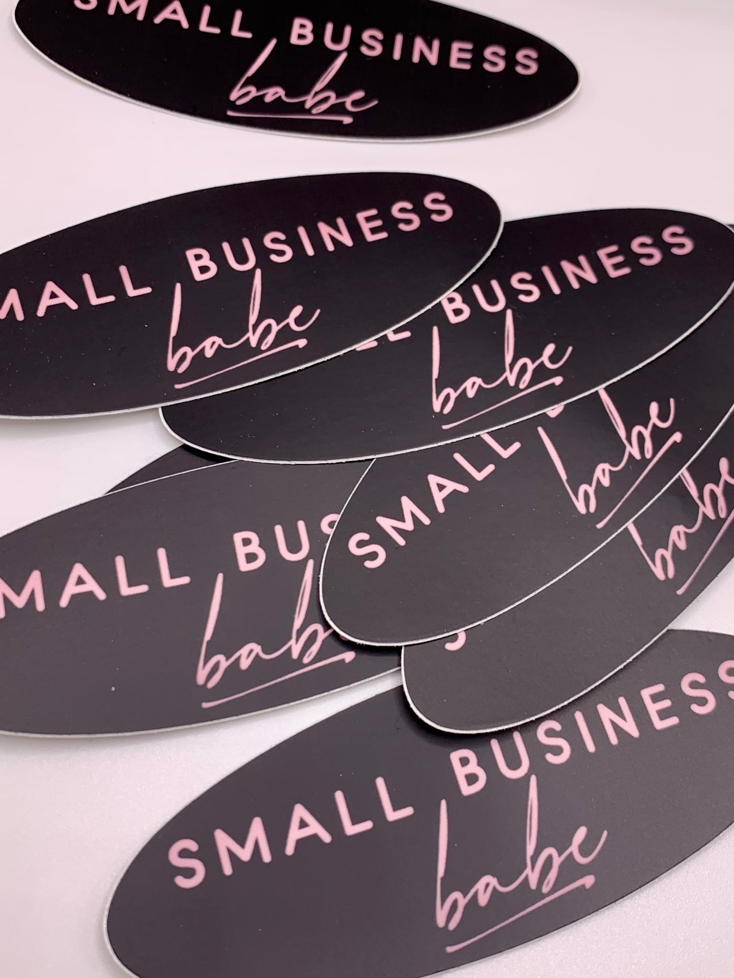 Small Business Babe Sticker