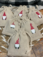 Set of 6 Gnome Mini Gift Bags