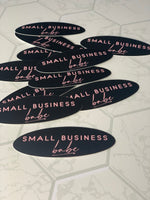 Small Business Babe Sticker