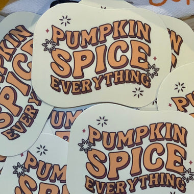 Pumpkin Spice Sticker