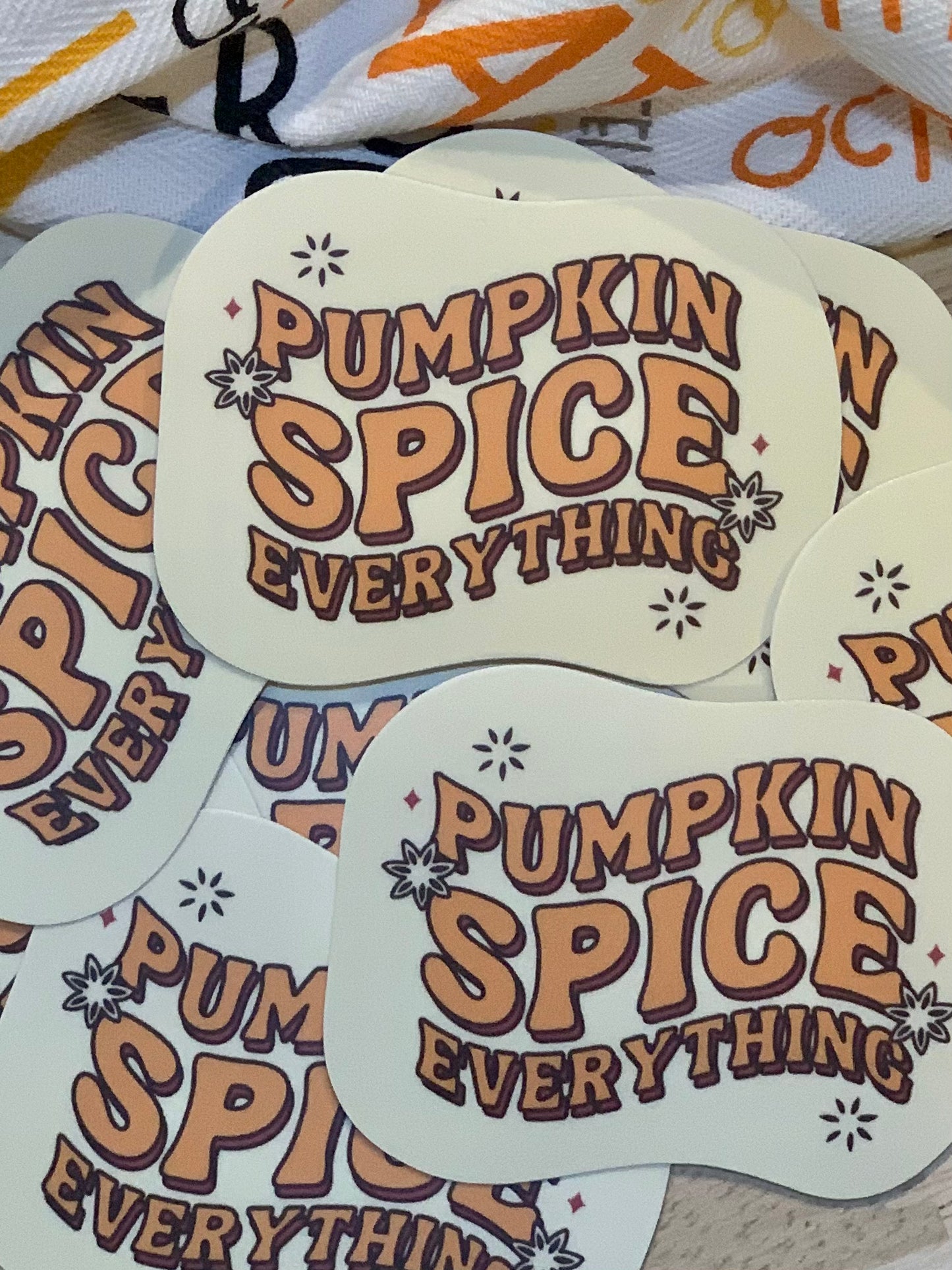 Pumpkin Spice Sticker