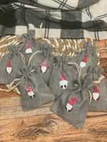 Set of 4 Gnome Gift Bags