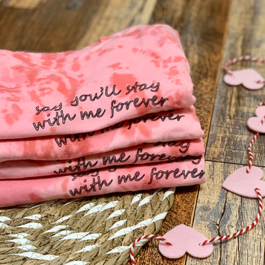Say you’ll stay Pink/Red