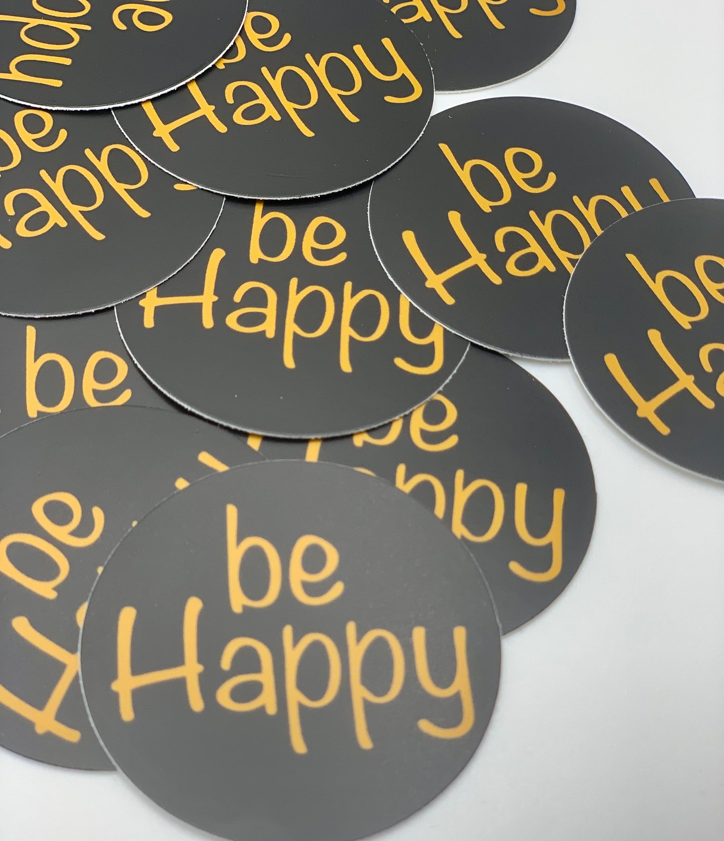 be Happy Sticker