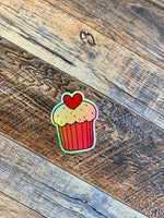 Cupcake Sticker