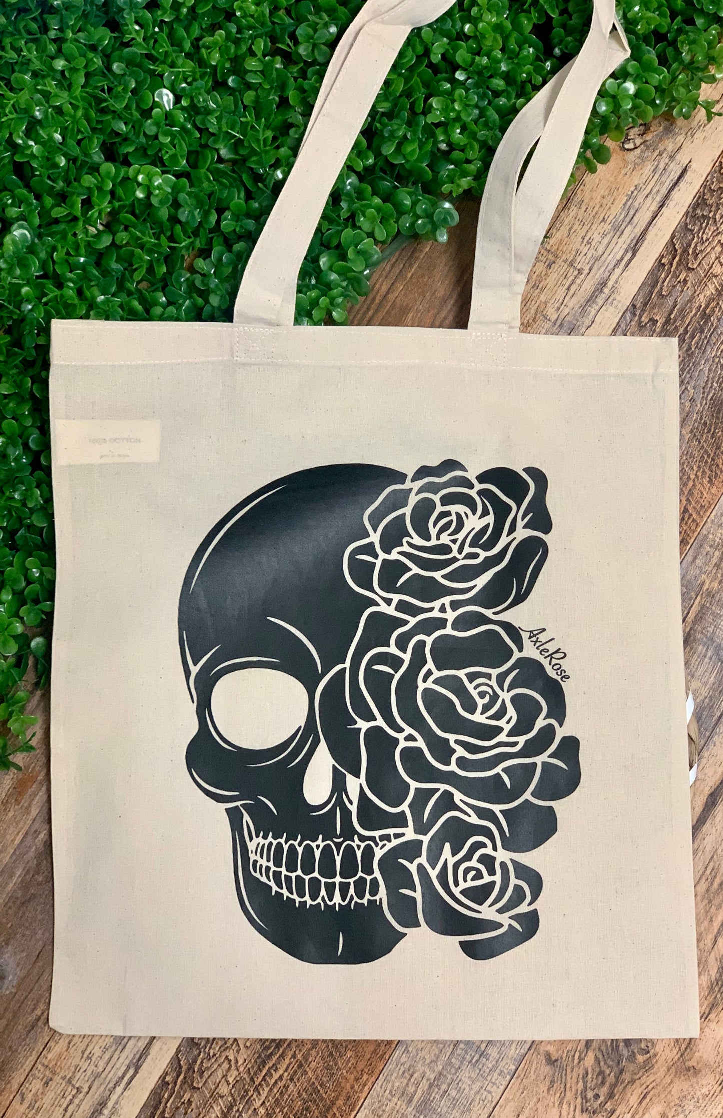 A|R Skull tote bag