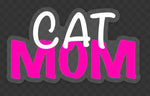 Cat Mom Sticker