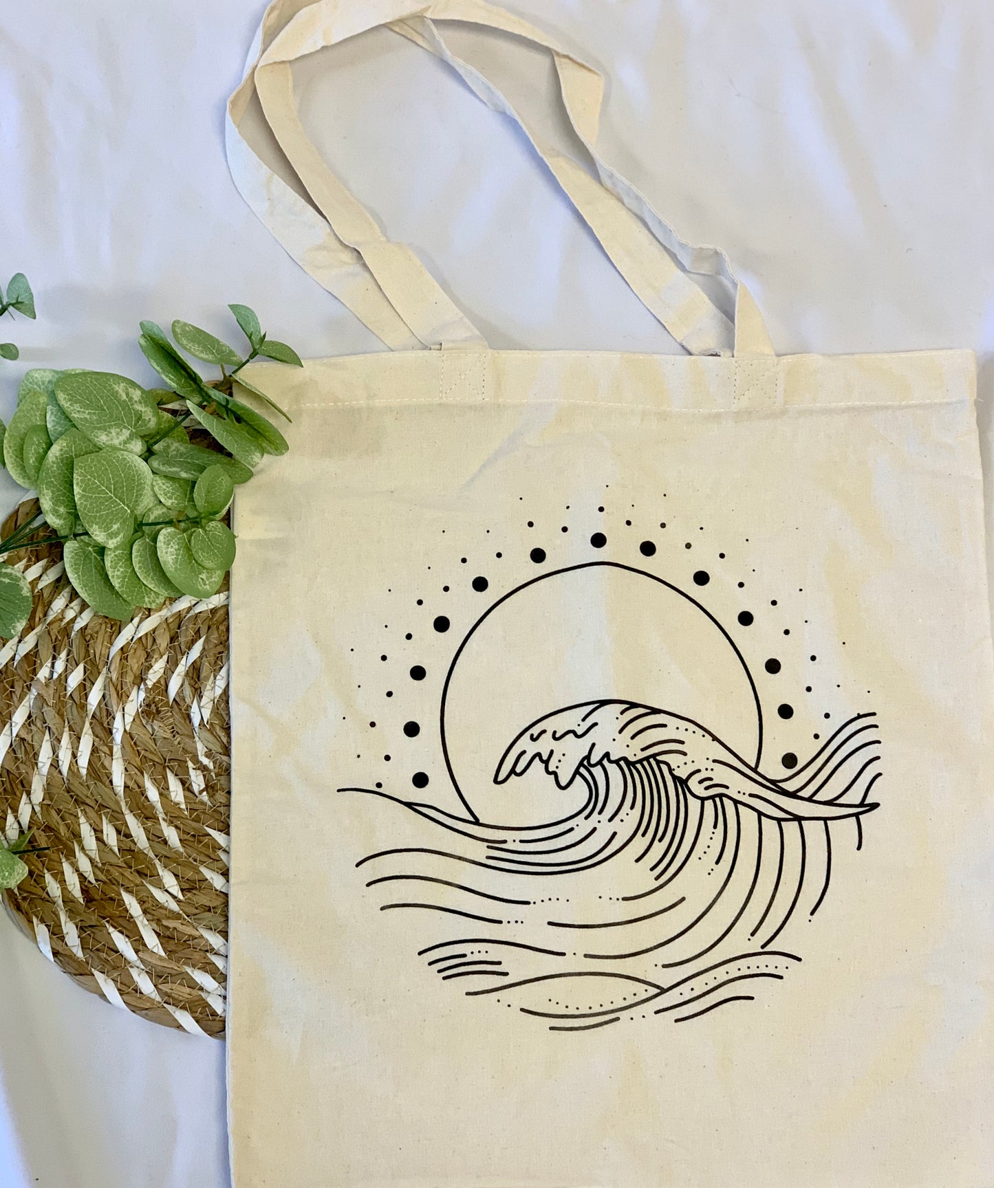 Beach Waves Tote Bag