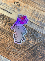 Elephant Love Sticker